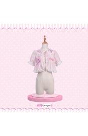 Mademoiselle Pearl Sanrio Characters Blouse and Cardigan(Reservation/Full Payment Without Shipping)